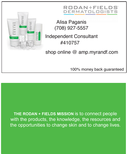 Rodan+Fields business card